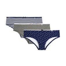 Набір жіночих трусиків Pretty Polly Alice ES005C(3 шт) м’яка бавовняна білизна щоденний комфорт S Mini Dot (5053014447267)