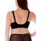 Бюстгальтер Berlei Beauty Stripe 541 мінімайзер на великі груди 80D Black Grey (5053014817497)