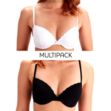 Набір бюстгальтерів Pretty Polly Ella ES001M 2PP 70D White Black (5053014358730)