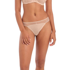 Мереживні жіночі трусики бразиліани Freya Signature 400571 L Natural Beige (889501412709 )