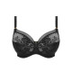 Бюстгальтер Fantasie Fusion Lace 102301BLK мереживний з боковою підтримкою для ідеальної форми та комфорту 90E Black (889501943128 )