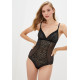 Боді Pretty Polly Graphic Mesh LPAWQ3 вишукане комфортне для ефектного та впевненого луку XS Black (0505301478912)