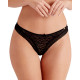 Трусики стрінги Pretty Polly Graphic Mesh LPAWQ4 сітка анімалістичний принт стильні XS Black (0505301478922)