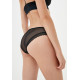 Трусики сліпи Pretty Polly Graphic Mesh LPAWQ5 сітка графічний принт якісні XS Black (0505301478930)