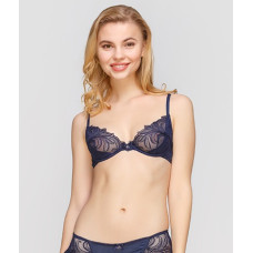 Бюстгальтер Pretty Polly Josephine ES080 синій слінг з вишитим мереживом на кісточках елегантна білизна 70C Navy (5053014724030)
