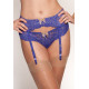 Пояс для панчох Gossard Luxury Lace 8912 XL Sapphire (5053014080563)