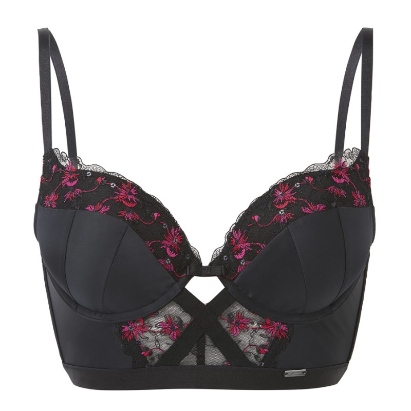 Бюстгальтер Gossard Satine 16401 80D Black/Red (5050301475102)