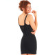 Коригуюча сукня Pretty Polly Shape It Up ES018S невидима утягуюча комбінація під одяг L Black (5053014348212)