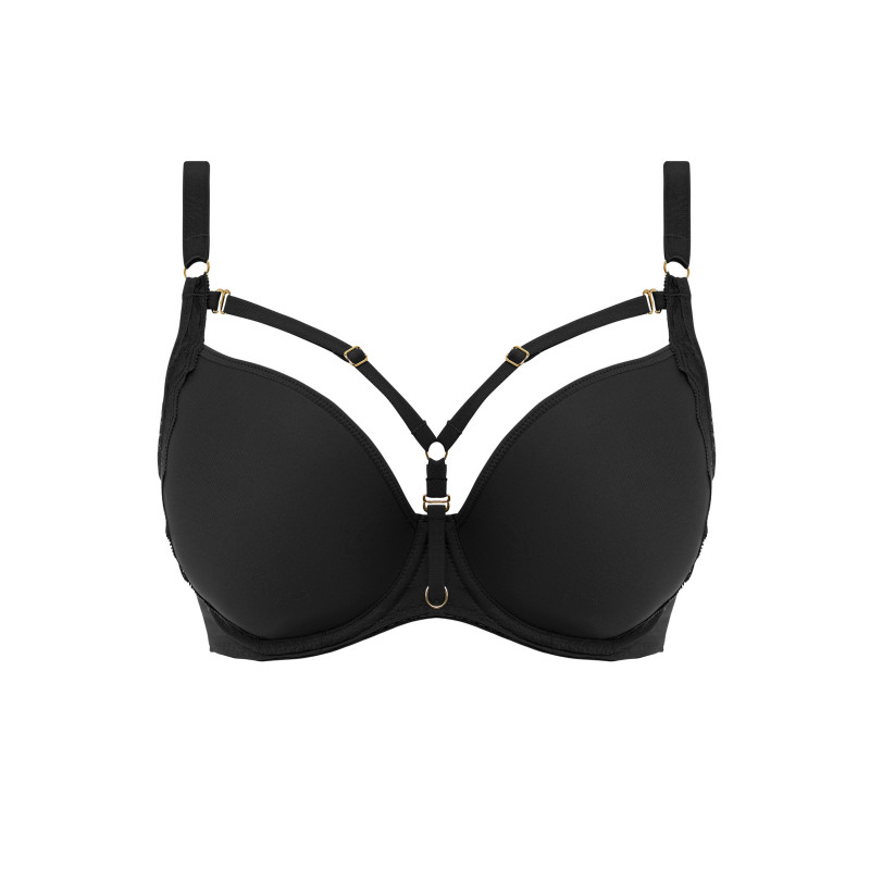 Бюстгальтер формований з кісточками Freya Temptress 400131BLK 80G Чорний (889501430871 )