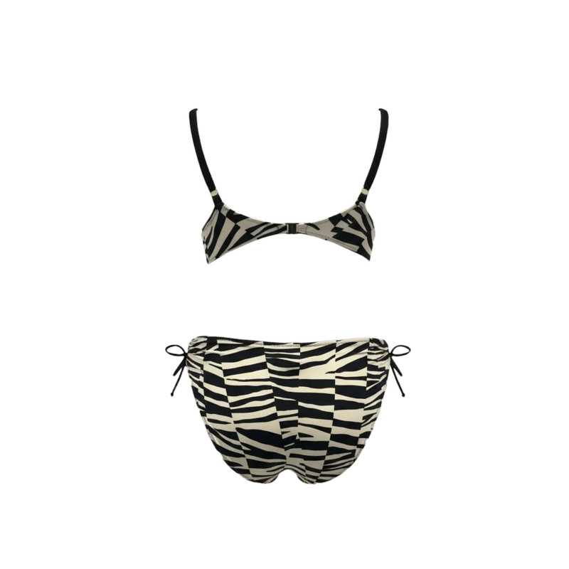 Купальник Fantasie 5183/5186 75D/M Black/зебра (652819758575)