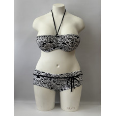 Купальник роздільний Freya La Bamba 3515/3517 75D/M Black & White (ZIK0000020297)