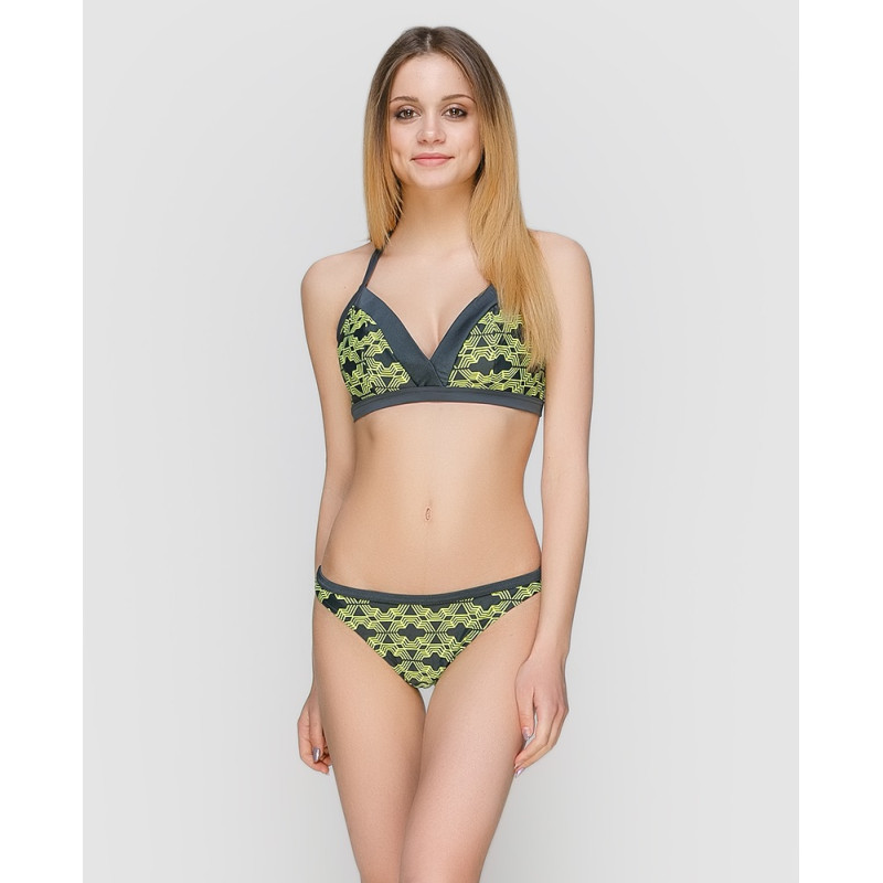 Купальник роздільний Freya Trapeze 3054/3057 75E/M Lemon Fizz (2000000004525)