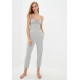 Піжама жіноча Pretty Polly Casual Comfort LPAWP8/P9 M Grey Marl (5053014788551)