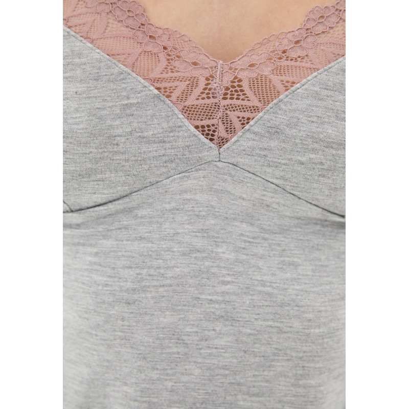 Піжама жіноча Pretty Polly Casual Comfort LPAWP8/P9 M Grey Marl (5053014788551)