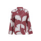 Піжама (сорочка + штани) жіноча Cyberjammies Josie 5295-5296 24/5XL Коричневий з принтом листя (5051877639034)
