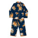 Піжама дитяча для дівчинки Cyberjammies Auburn 7213PUM тонка м’яка бавовна модал комфортна преміум бренд 12-13 лет /158 см Синій з гарбузовим принтом (5051877619203)