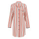 Сорочка нічна Cyberjammies Bonnie 5050 7XL Рожево-білий зі смугастим принтом (5051877605381)