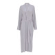 Халат жіночий Nora Rose Willow 2369 довгий трикотажний із модалу 24/5XL Сірий (5051877660212)