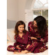 Піжама для дівчинки Cyberjammies Yasmin 7220PAN 8-9 лет/134 см Бордовий з принтом панди (5051877619241)
