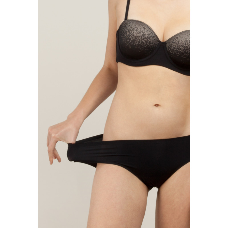 Труси Gisela Darkness 1/0435 жіночі комфортні модальні One size Чорний (ZIK0000030876)