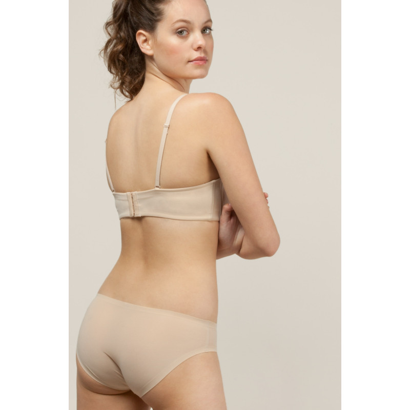 Труси Gisela Undies 1/0211 жіночі бавовняні комфортні M Бежевий (ZIK0000030906)