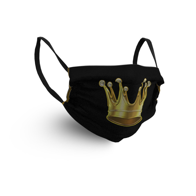 Маска для лица Geronimo gold-crown 3010 One size Чорний (3800999007748)