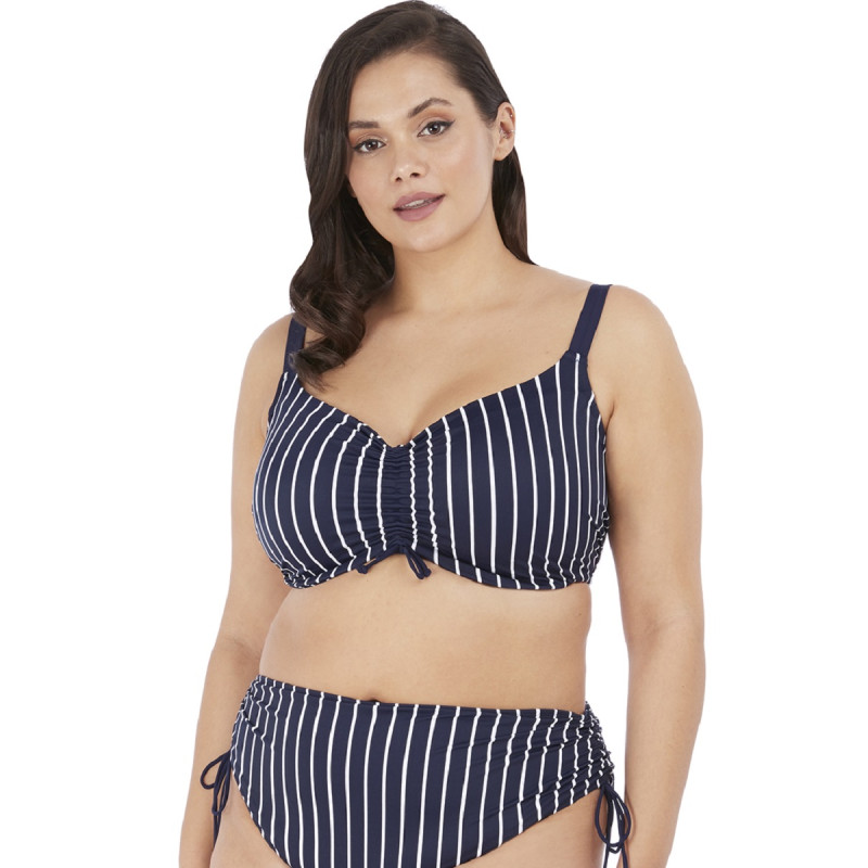 Купальний ліф Elomi Plain Sailing 7276 95F Midnight Stripe (889501252404 )