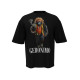 Футболка чоловіча Geronimo Rasta Gorila Black чорна бавовняна Oversize з дизайнерським принтом One size Чорний з  принтом горили (3800999041100)