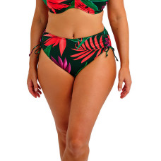 Плавки Fantasie Pichola 503978 з боковими регульованими зав'язками XL Зелений з тропічним  принтом (193773739755 )