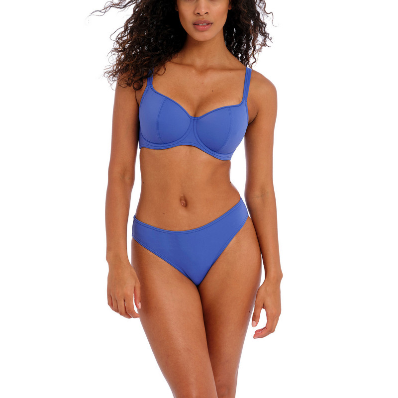 Купальний ліф Freya Jewel Cove 7231PLE балконет з тонкою підкладкою на кісточках 85F Plain Azure (889501828586 )