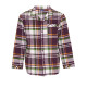 Піжама чоловіча Cyberjammies Wild Slumber 3252-3253 зі 100% бавовни з начісуванням family look S Фіолетовий у клітинку (5051877694712)