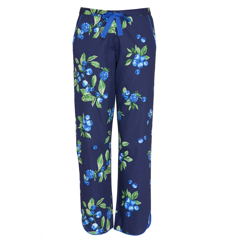 Піжама жіноча Cyberjammies MidnightBerry 5779-5673 модал та бавовна  вільний крій комфортна 24/5XL Синій з ягідним принтом (5051877685208)