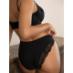 Трусики Fantasie Reflect 101850 класична мереживна модель L Чорний (889501630851 )