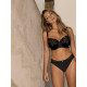 Трусики Fantasie Reflect 101850 класична мереживна модель M Чорний (889501630868 )