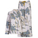 Піжама жіноча Cyberjammies Piper 0426 0427 з широкими штанами для комфорту і свободи 20/3XL Білий з квітковим принтом (5051877521681)