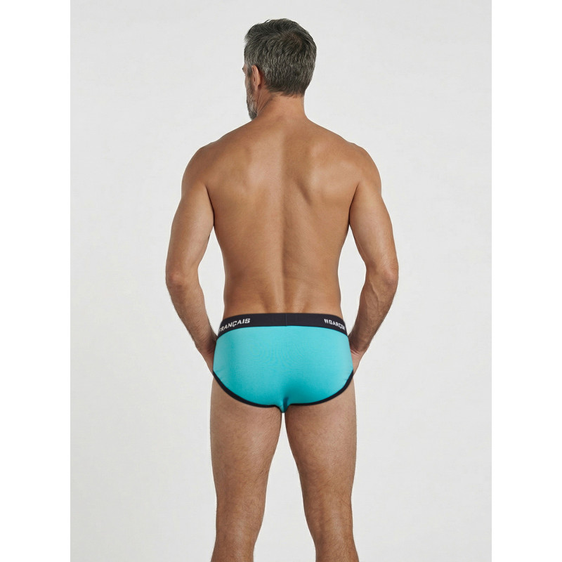 Труси сліпи Garcon Francais Slip19 TUR комфортна чоловіча білизна 3XL Блакитний (3701195811590)