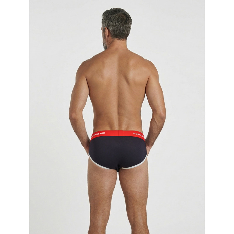 Труси сліпи Garcon Francais Slip19 TRI комфортна хлопкова білизна 2XL Синій ()