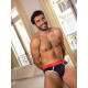 Труси сліпи Garcon Francais Slip19 TRI комфортна хлопкова білизна 2XL Синій ()