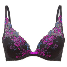 Бюстгальтер Gossard VIP Floral Attraction 15011 (70C, Black Purple)