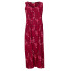Нічна сорочка Nora Rose Violet 1335 (10/S, Burgundy Floral Print)