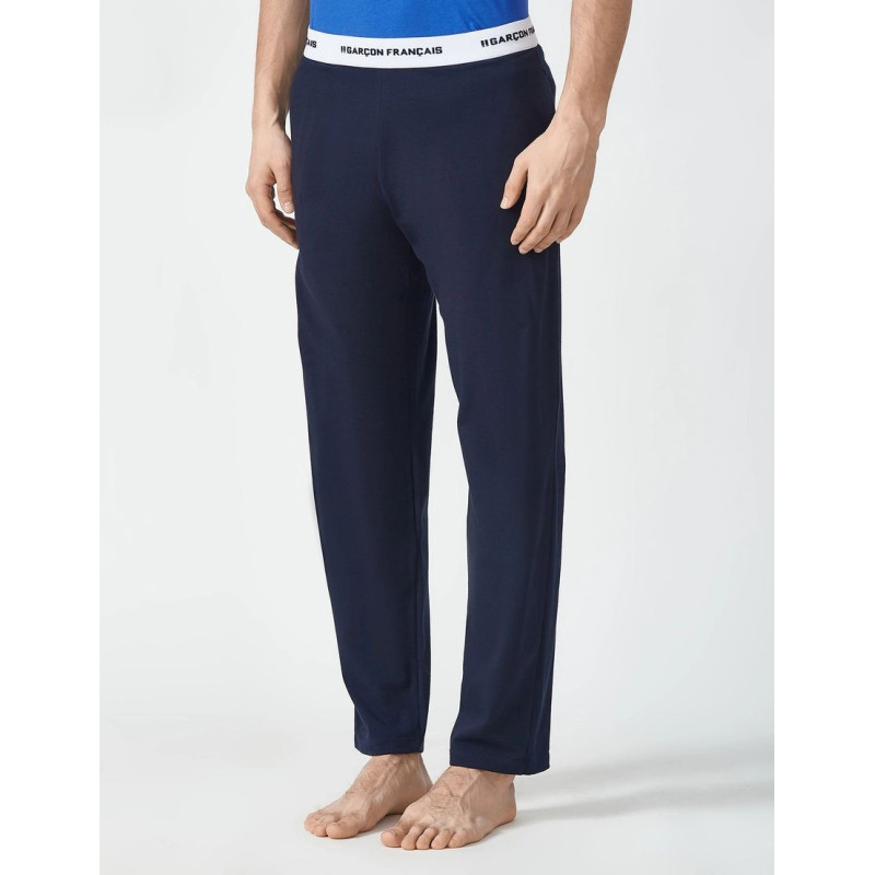 Піжамні штани чоловічі Garçon Français Pantalon maison18 (XXL, Marine Blanc)