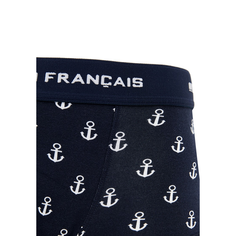Труси боксери Garçon Français Shorty18 (XL, Bleu ancres)