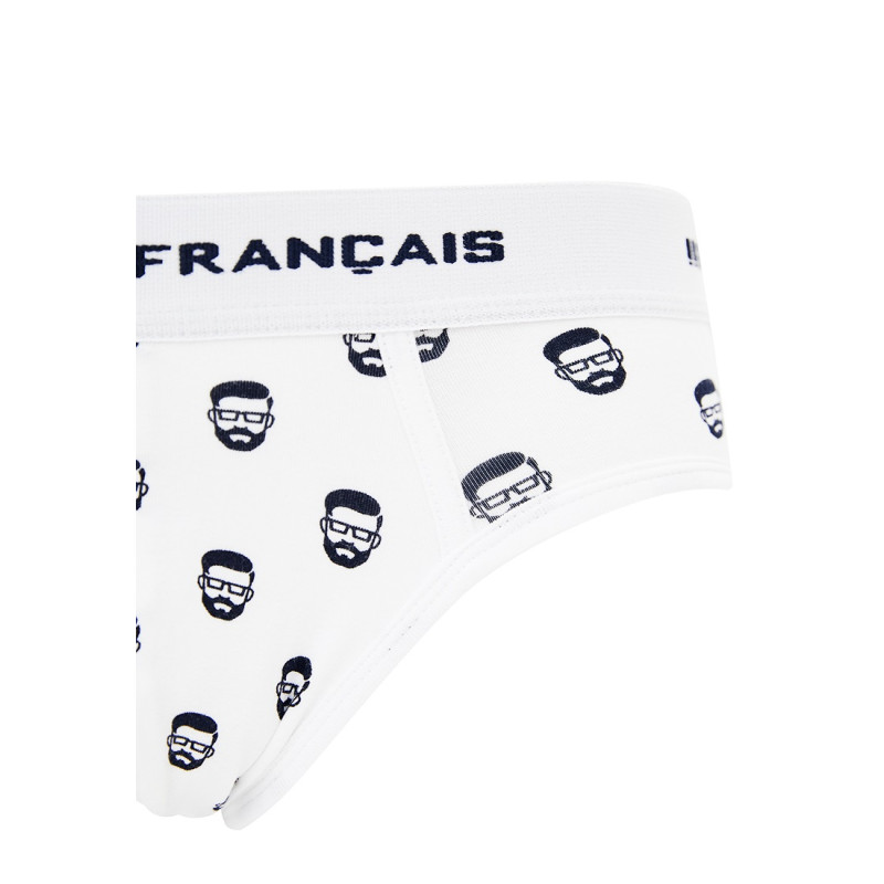 Труси сліпи Garçon Français Slip18 (S, Blanc daddy)