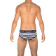 Труси сліпи Garçon Français Slip16 (M, Marine Blanc)