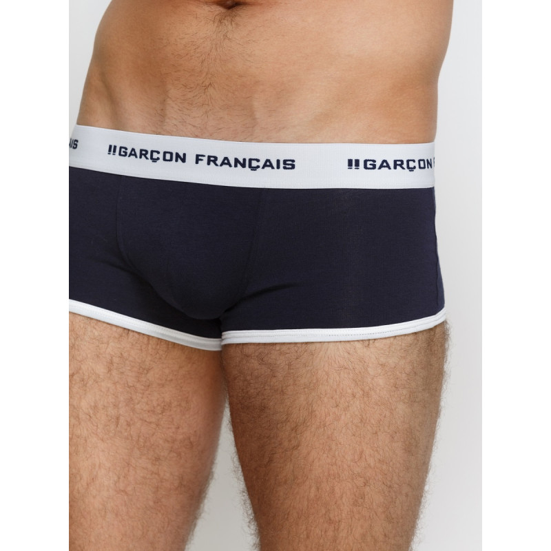 Труси боксери Garçon Français Shorty12 (XXL, Bleu Marine)