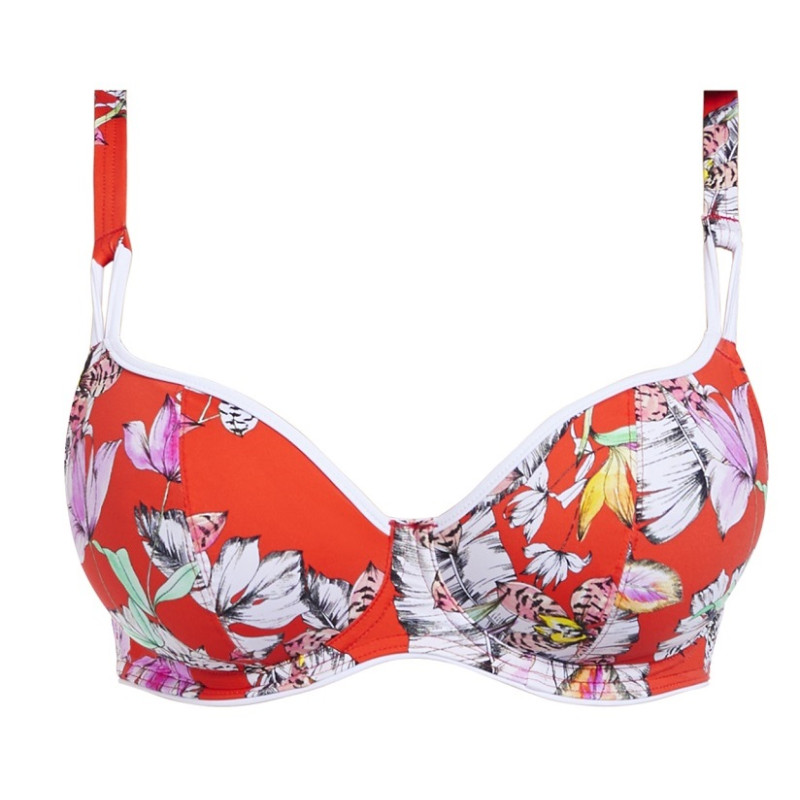 Купальный лиф Freya Wild Flower 5881 (75G, Flame)