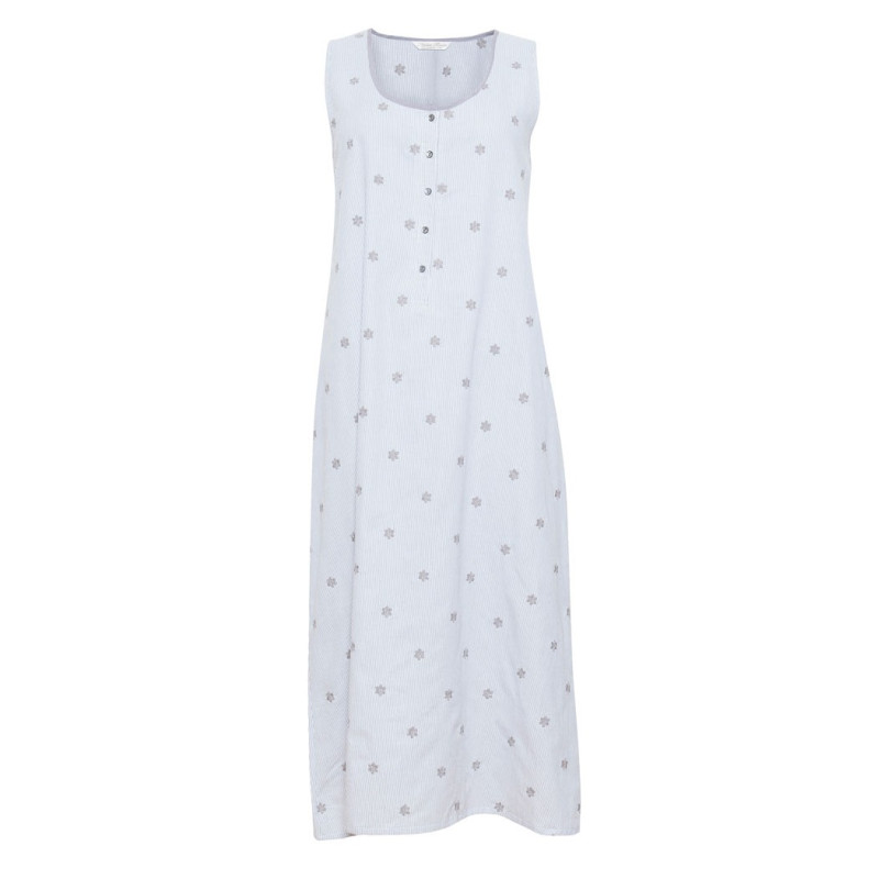 Нічна сорочка Nora Rose Ava 1283 (10/S, Grey Stripe)