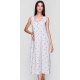 Нічна сорочка Nora Rose Ava 1283 (10/S, Grey Stripe)