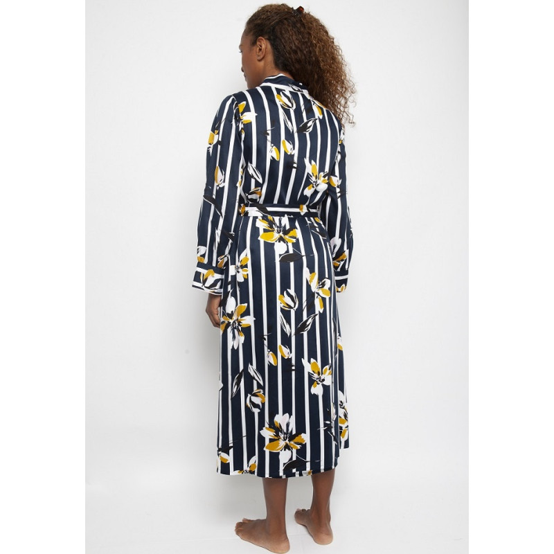 Халат жіночий Fable&Eve Knightsbridge 1382 (10/S, Floral Stripe)