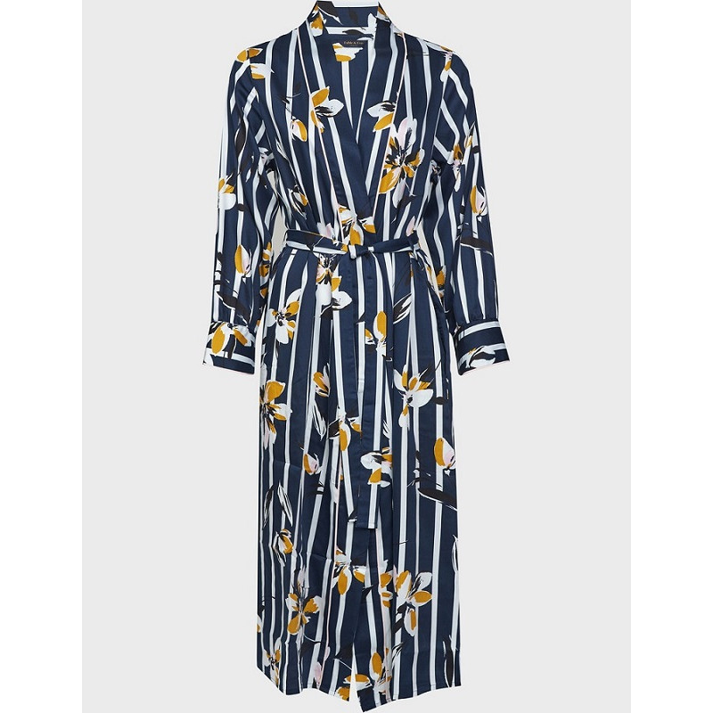 Халат жіночий Fable&Eve Knightsbridge 1382 (16/XL, Floral Stripe)